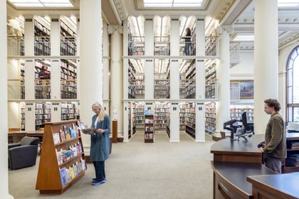 Picture of Member in Library
