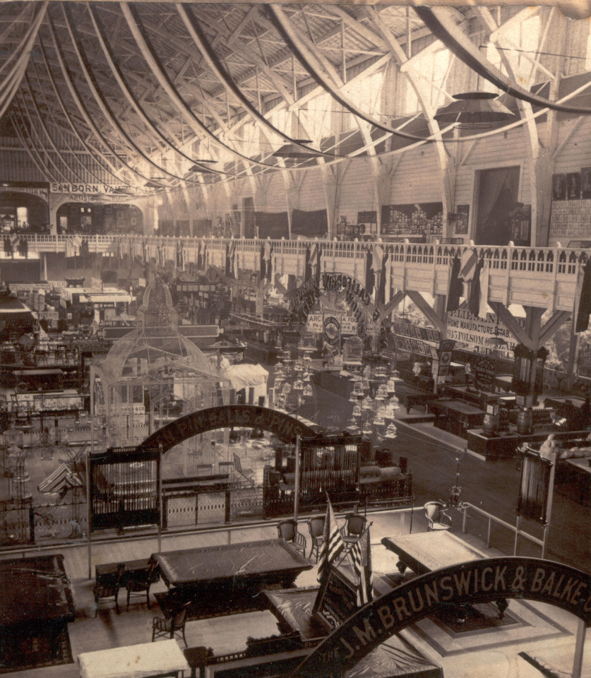 Great Hall of the 1882 Industrial Exhibition