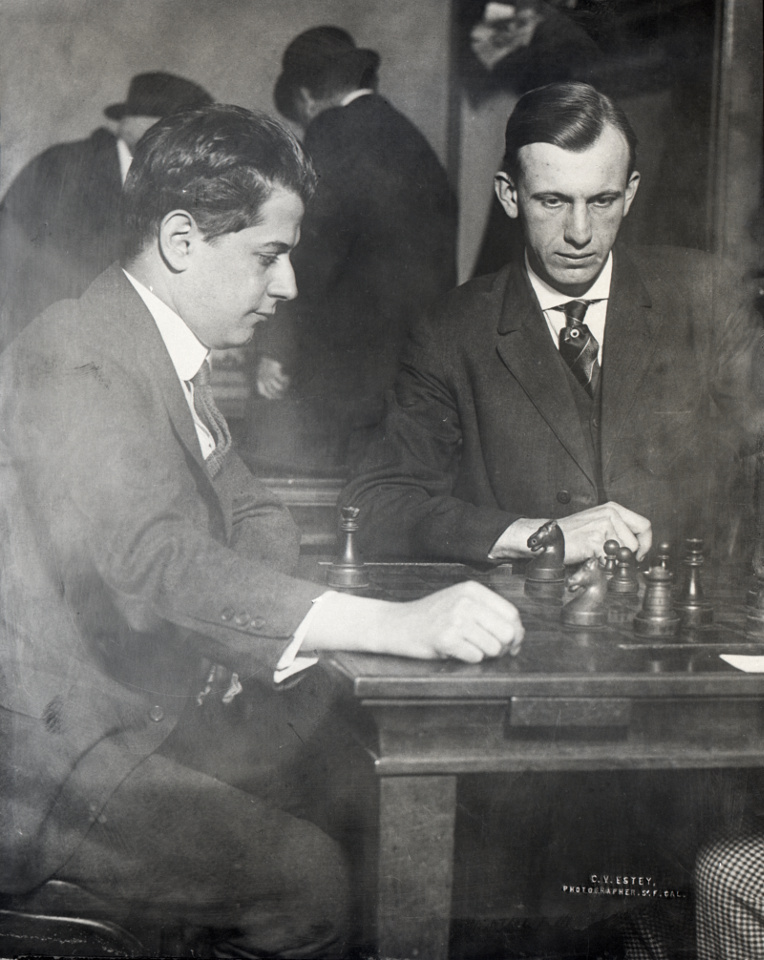 1916 Capablanca and Fink Photo