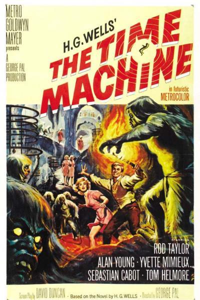 Theatrical poster for The Time Machine